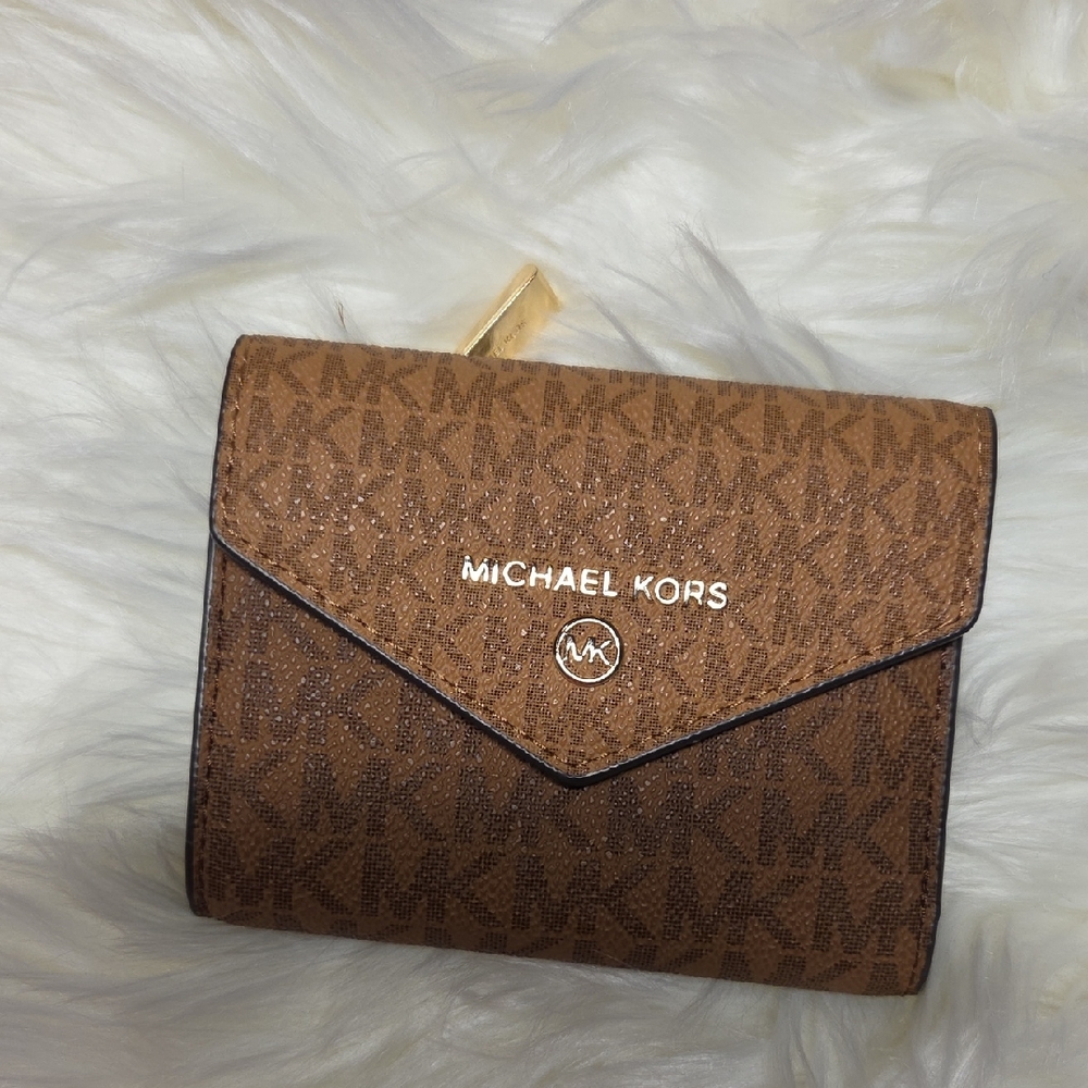 Michael Kors Tan Signature Wallet